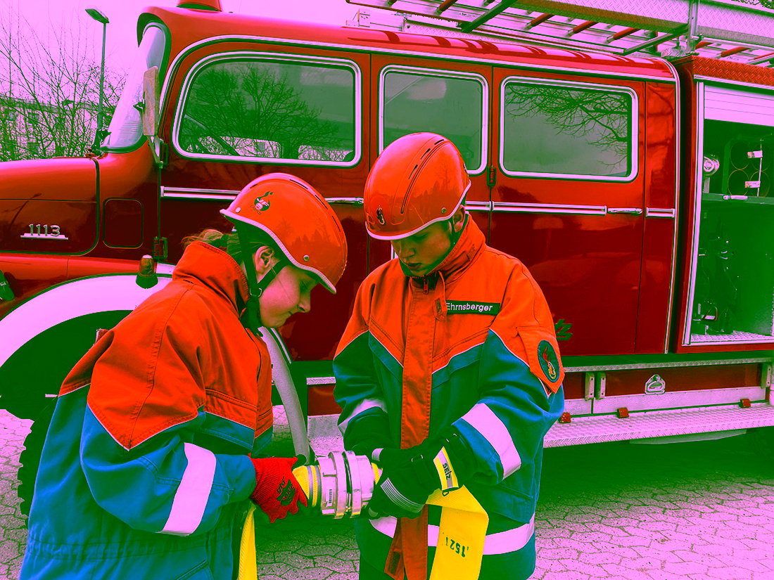 2023.01.28 Jugendflamme und Überraschungsübung – Brandbekämpfung 02