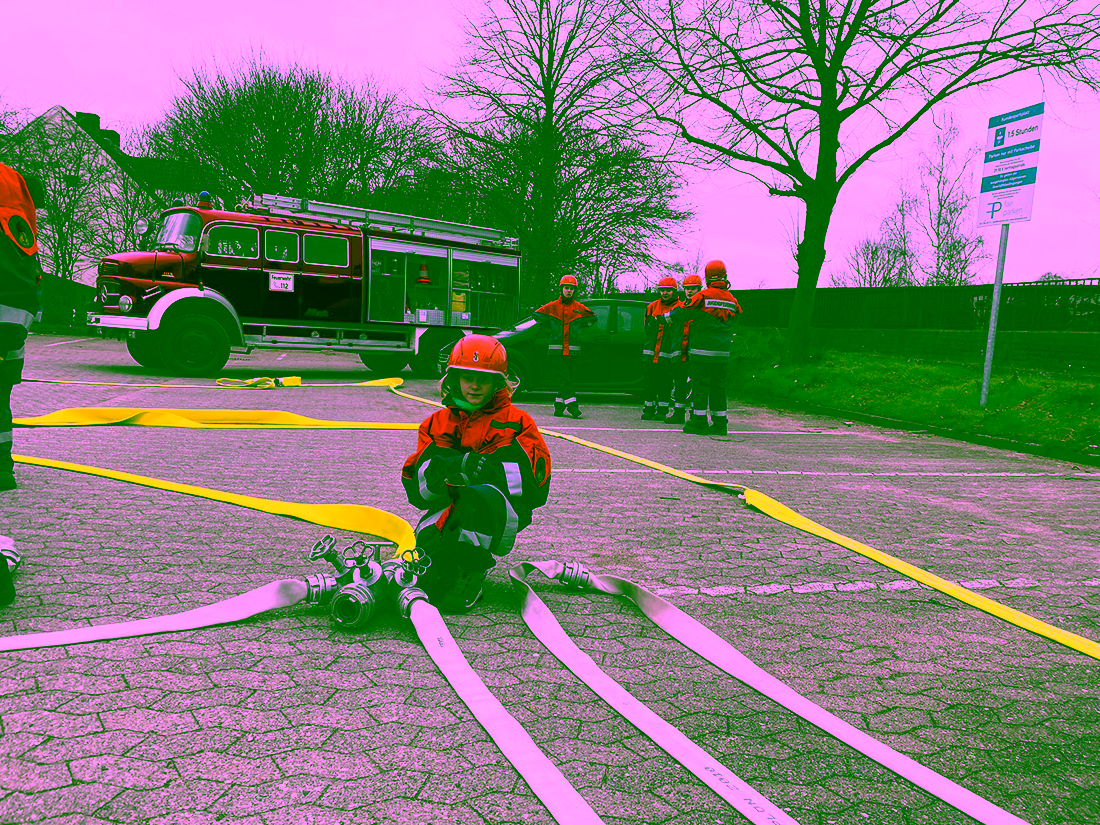 2023.01.28 Jugendflamme und Überraschungsübung – Brandbekämpfung 03