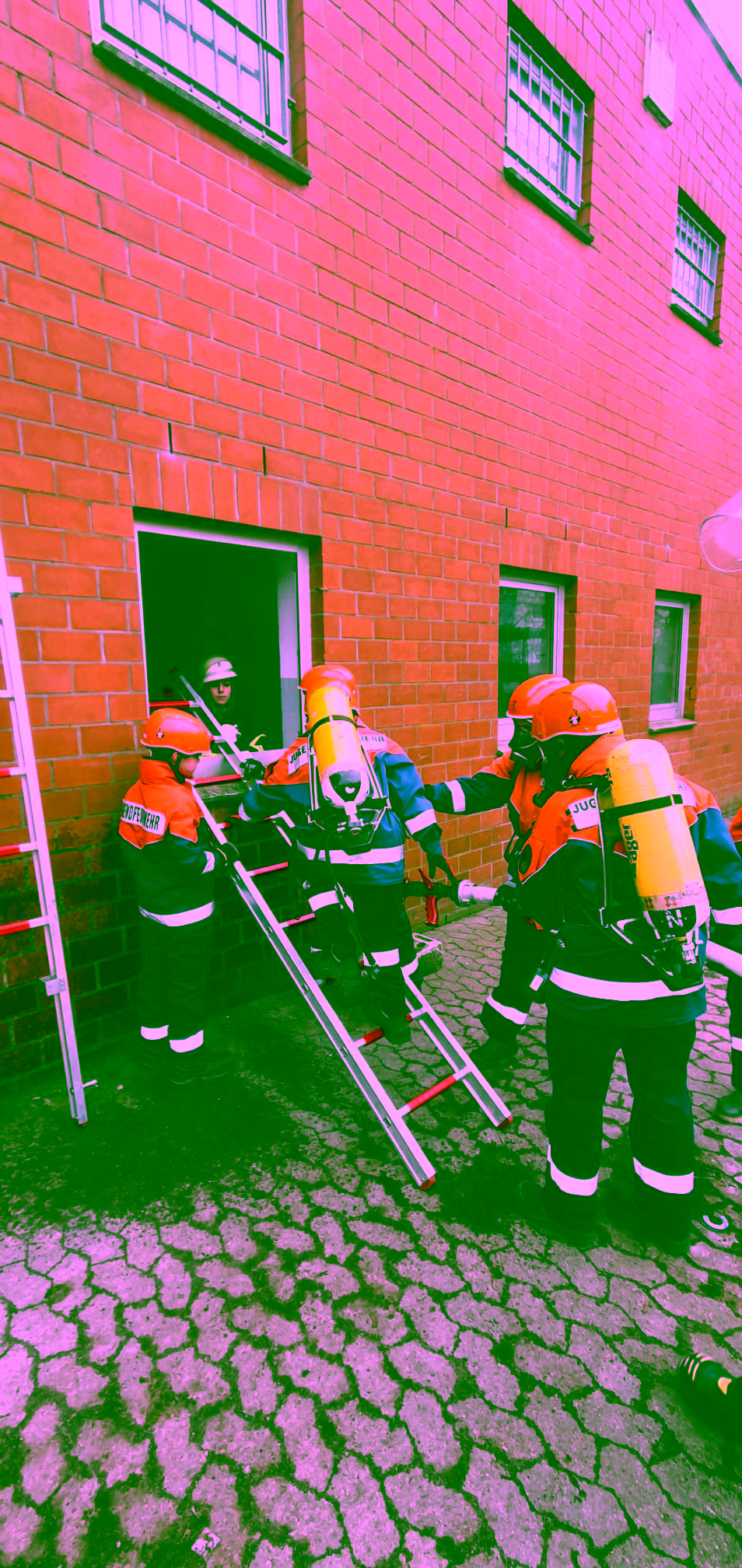 2023.01.28 Jugendflamme und Überraschungsübung -Fensteröffnung 03