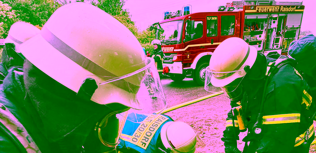 2026.07.06 Mehrere Schwerverletzte bei Mähdrescherbrand 01